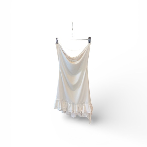 Oh Polly Ivory Open Back Mini Dress – Size Large – Worn Once - Picture 2 of 4